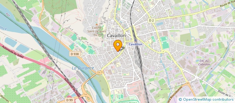 localisation de l'entreprise P4Z  CAVAILLON