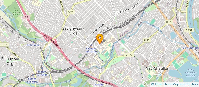 localisation de l'entreprise P5 SAVIGNY à SAVIGNY-SUR-ORGE