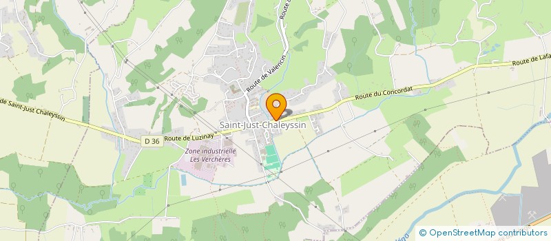 localisation de l'entreprise P6N  SAINT-JUST-CHALEYSSIN