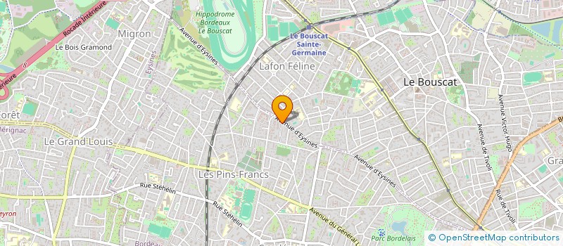 localisation de l'entreprise P911  BORDEAUX