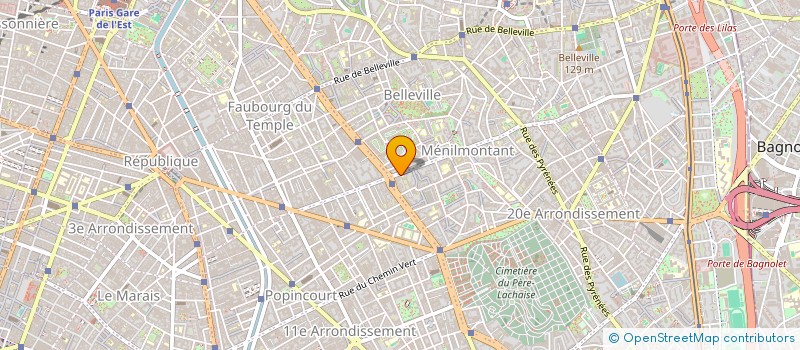 localisation de l'entreprise P92  PARIS