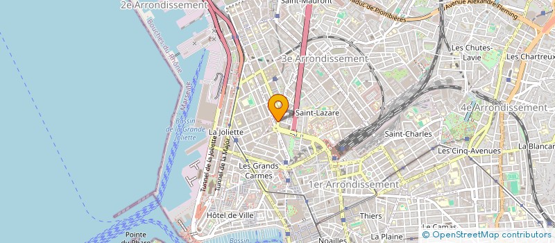 localisation de l'entreprise PA 13 à MARSEILLE