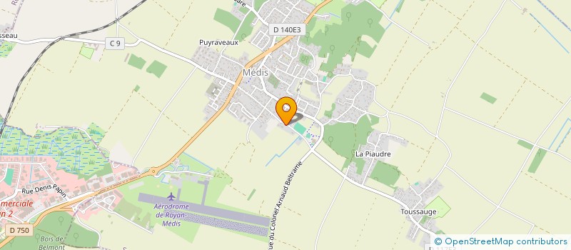 localisation de l'entreprise PA  MEDIS