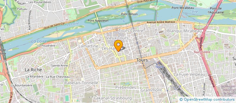 localisation de l'entreprise PA DES PISTES à TOURS