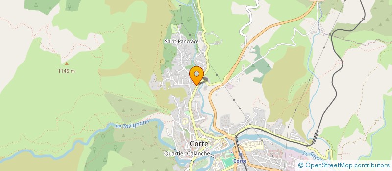 localisation de l'entreprise PA'DULONE à CORTE