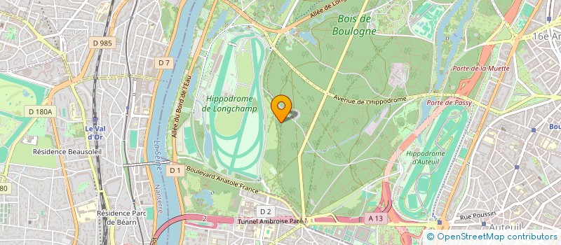 localisation de l'entreprise PA GENNEVILLIERS SCI  PARIS