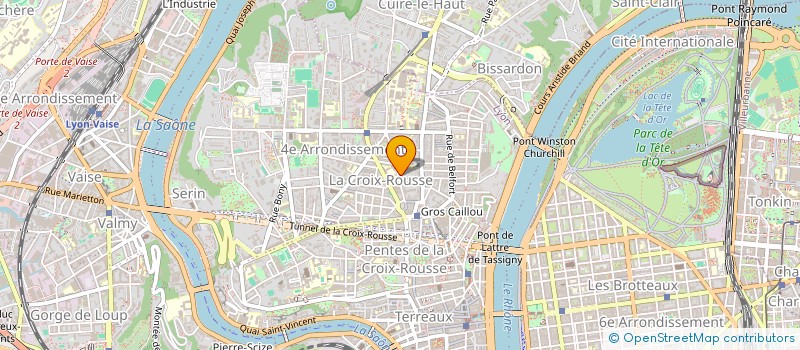 localisation de l'entreprise PA IMPACT à LYON