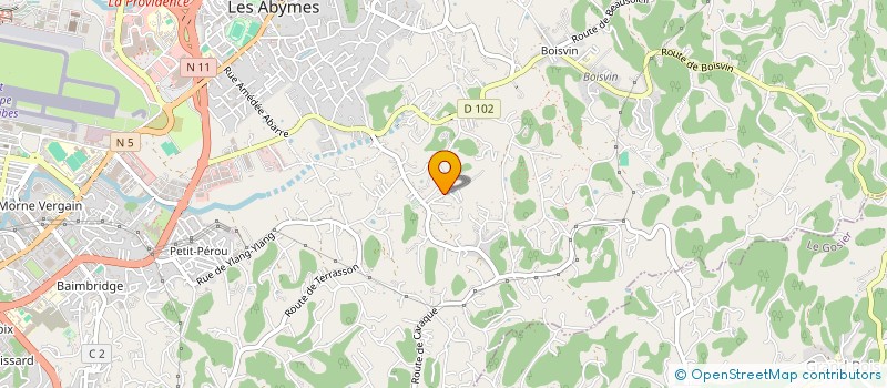 localisation de l'entreprise PA JAN MEN TOU SEL à LES ABYMES