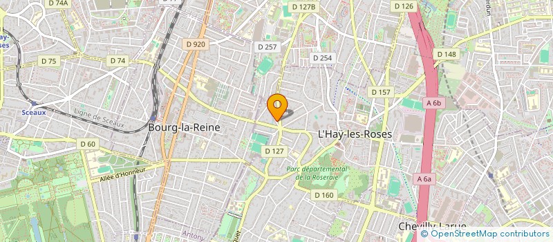 localisation de l'entreprise PA N'AM INVESTS  L'HAY-LES-ROSES