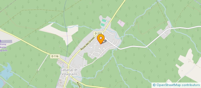 localisation de l'entreprise PA.NA.CE.  CABANAC-ET-VILLAGRAINS