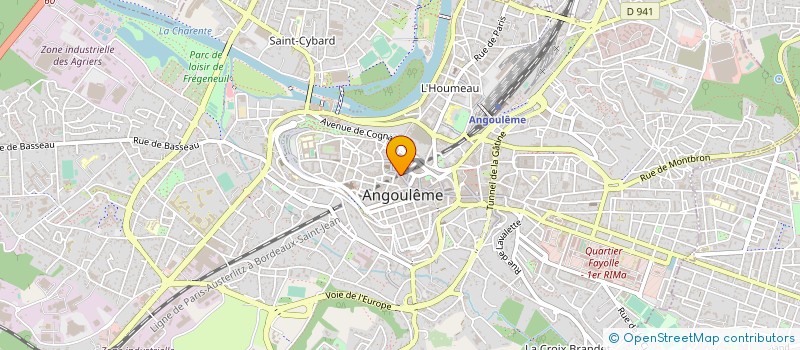 localisation de l'entreprise PA NA FRUITS EURL à ANGOULEME