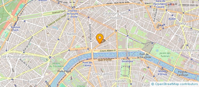 localisation de l'entreprise PA PROJET SARL  PARIS