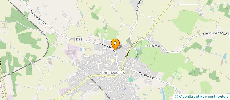 localisation de l'entreprise PA.SA.GE  COMMEQUIERS