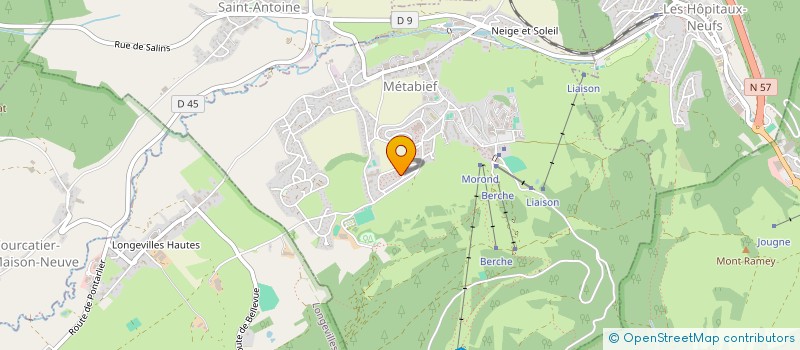 localisation de l'entreprise PA.VE.YO.WI.NE.  METABIEF