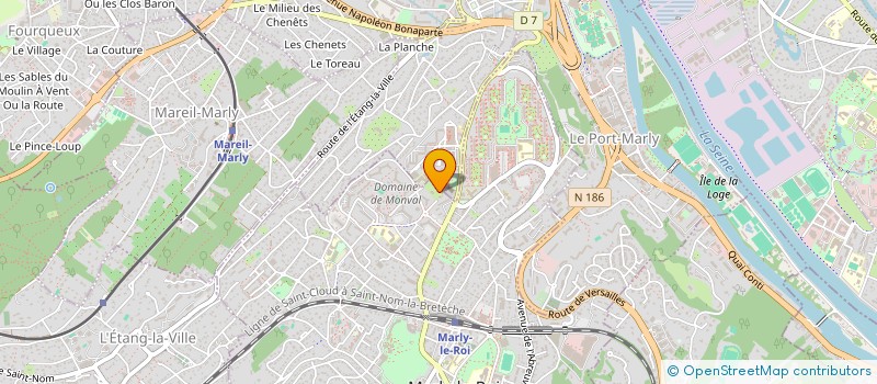 localisation de l'entreprise PA'ZE  MARLY-LE-ROI