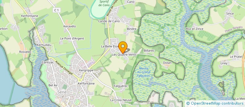 localisation de l'entreprise PA2P  SENE