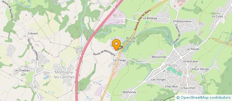 localisation de l'entreprise PA2S  ANNECY