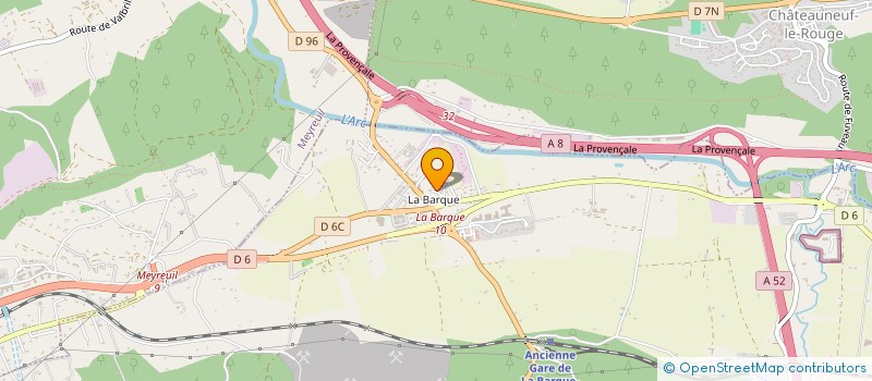 localisation de l'entreprise PA2S TRANSPORTS à TRETS