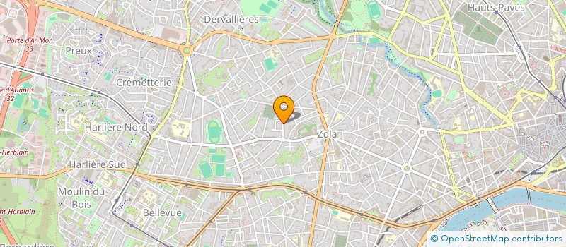localisation de l'entreprise PA3C INVEST à NANTES