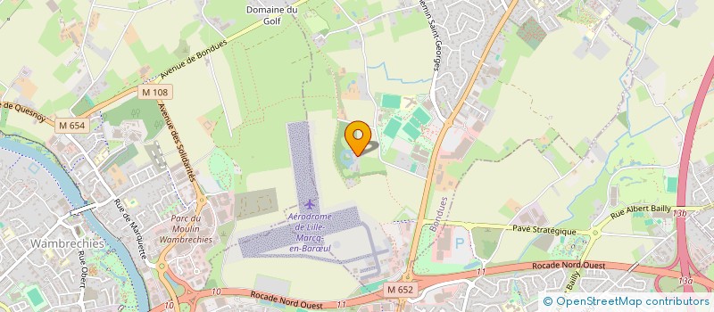 localisation de l'entreprise PAAD INVEST  BONDUES