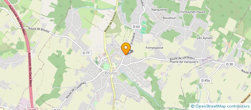 localisation de l'entreprise PAAJ  BOULOC