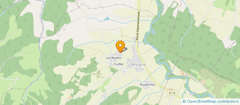 localisation de l'entreprise PAAMAS à ARVIGNA