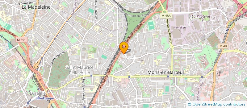 localisation de l'entreprise PAAMCA  MONS-EN-BARUL