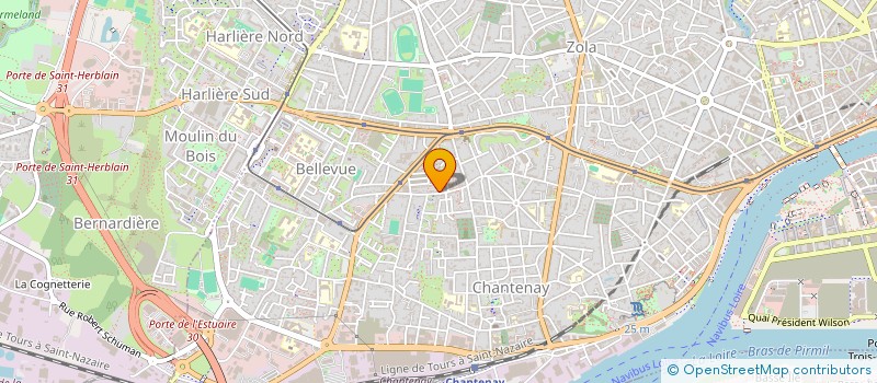 localisation de l'entreprise PAAR à NANTES