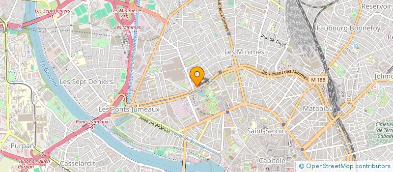 localisation de l'entreprise PAARLY à TOULOUSE