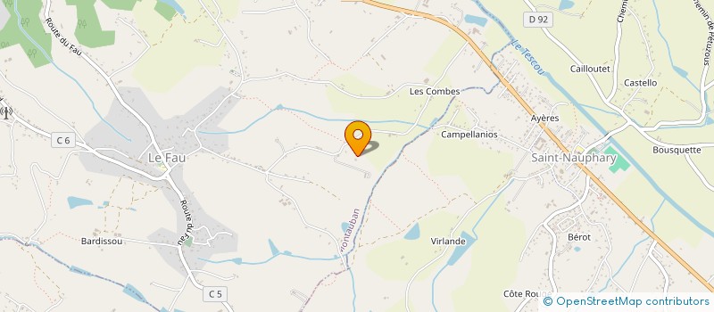 localisation de l'entreprise PAATRIMONIA  MONTAUBAN