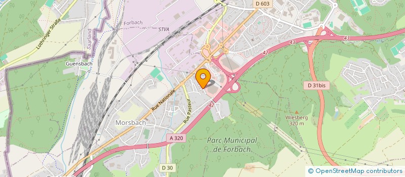 localisation de l'entreprise PAB à MORSBACH