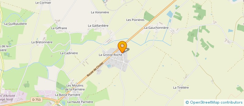 localisation de l'entreprise PAB ALEXANDRE RENAUD à LEGE