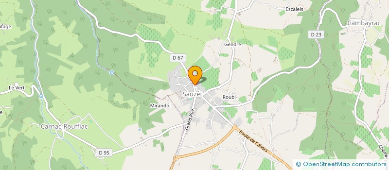 localisation de l'entreprise PAB RENOVATION & PLOMBERIE  SAUZET