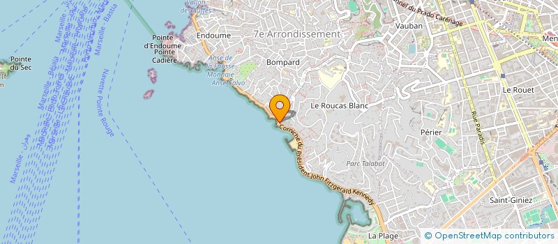 localisation de l'entreprise PABA à MARSEILLE