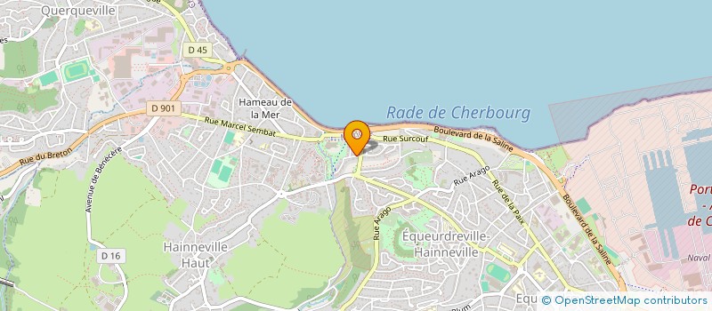 localisation de l'entreprise PABA à CHERBOURG-EN-COTENTIN