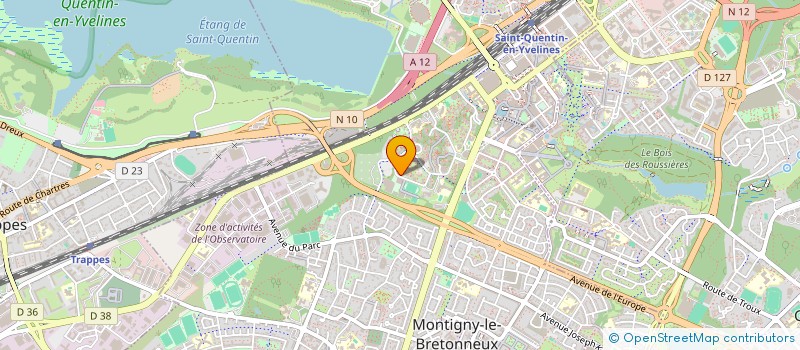 localisation de l'entreprise PABC  MONTIGNY-LE-BRETONNEUX