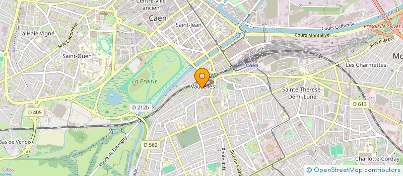localisation de l'entreprise PABEBA à CAEN