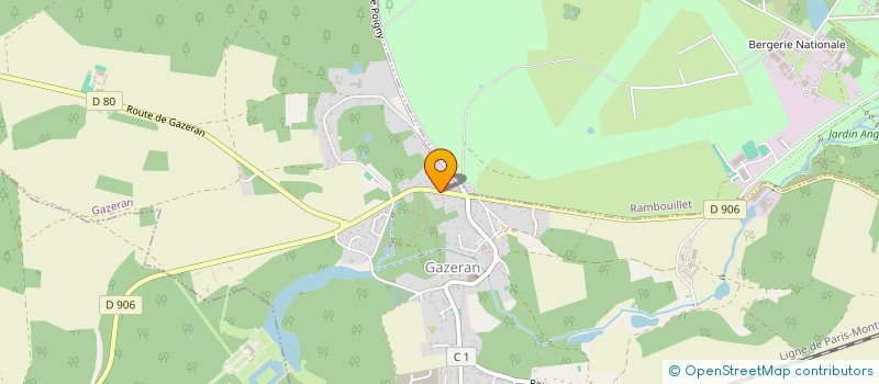 localisation de l'entreprise PABEEL  GAZERAN