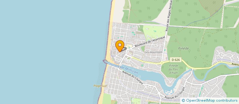 localisation de l'entreprise PABER  MIMIZAN