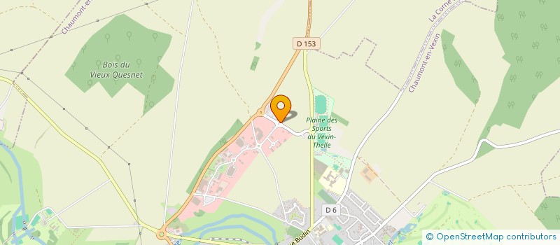 localisation de l'entreprise PABLICE  CHAUMONT-EN-VEXIN