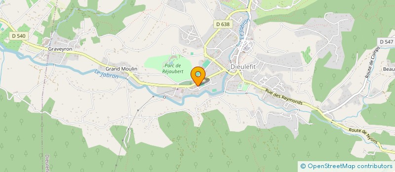 localisation de l'entreprise PABLO  COMPS