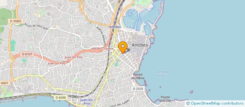 localisation de l'entreprise PABLO à ANTIBES
