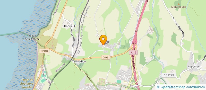 localisation de l'entreprise PABLO  WIMILLE