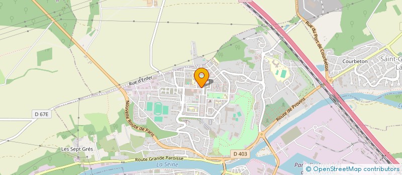 localisation de l'entreprise PABLO à MONTEREAU-FAULT-YONNE