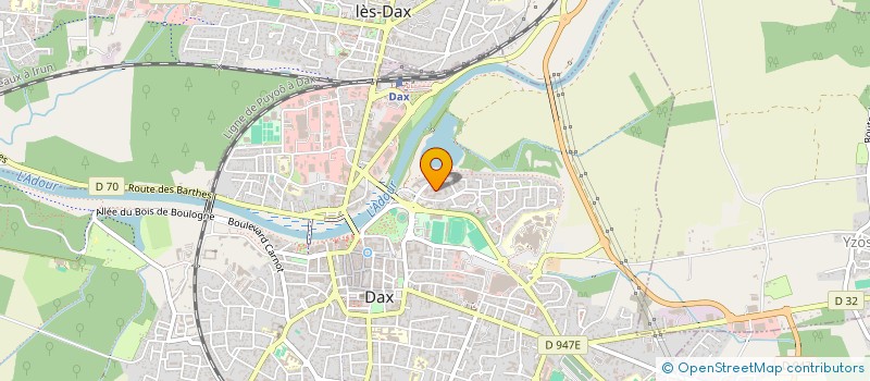 localisation de l'entreprise PABLO  DAX