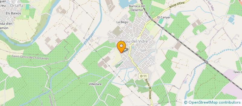 localisation de l'entreprise PABLO  PALAU-DEL-VIDRE