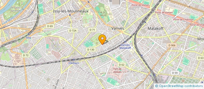 localisation de l'entreprise PABLO GAMES à VANVES