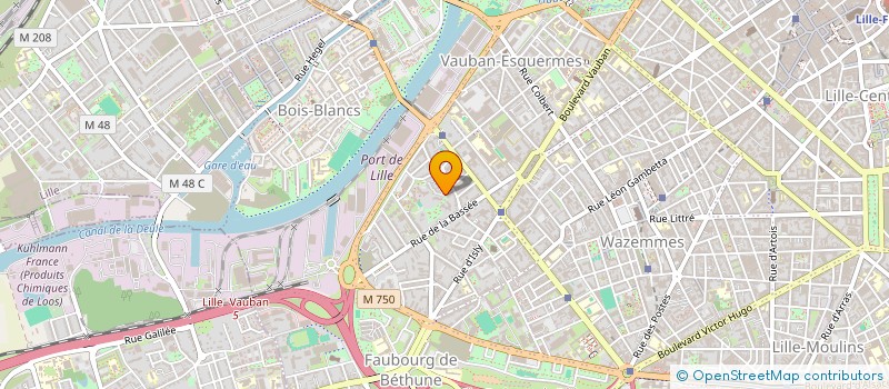 localisation de l'entreprise PABLO INVEST  LILLE