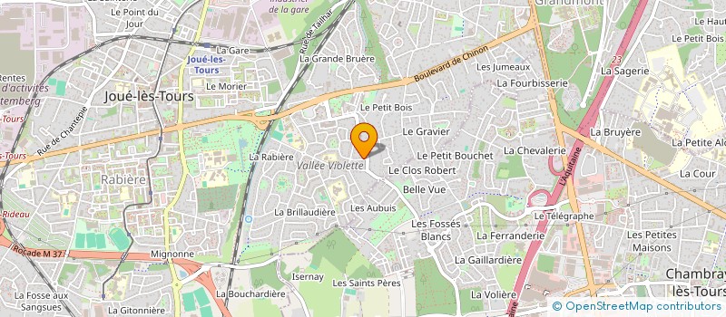 localisation de l'entreprise PABLO INVESTISSEMENT  JOUE-LES-TOURS