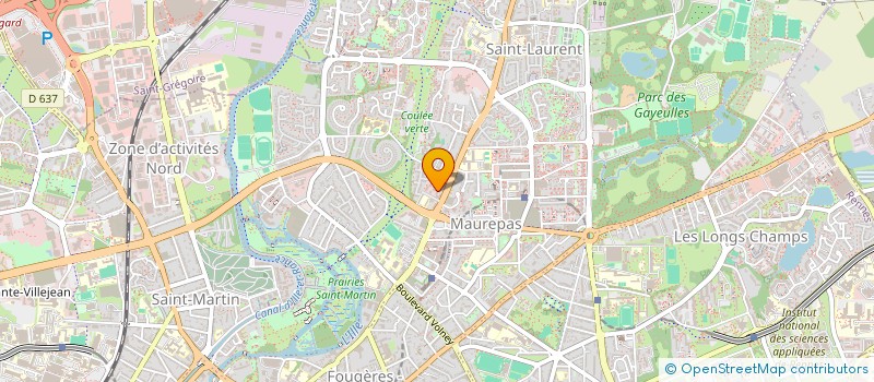 localisation de l'entreprise PABLO PALOMINO ARCHITECTE  RENNES